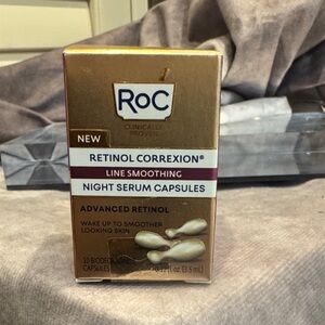 Roc retinol correxion line smoothing Night Serum‎ 10 capsules